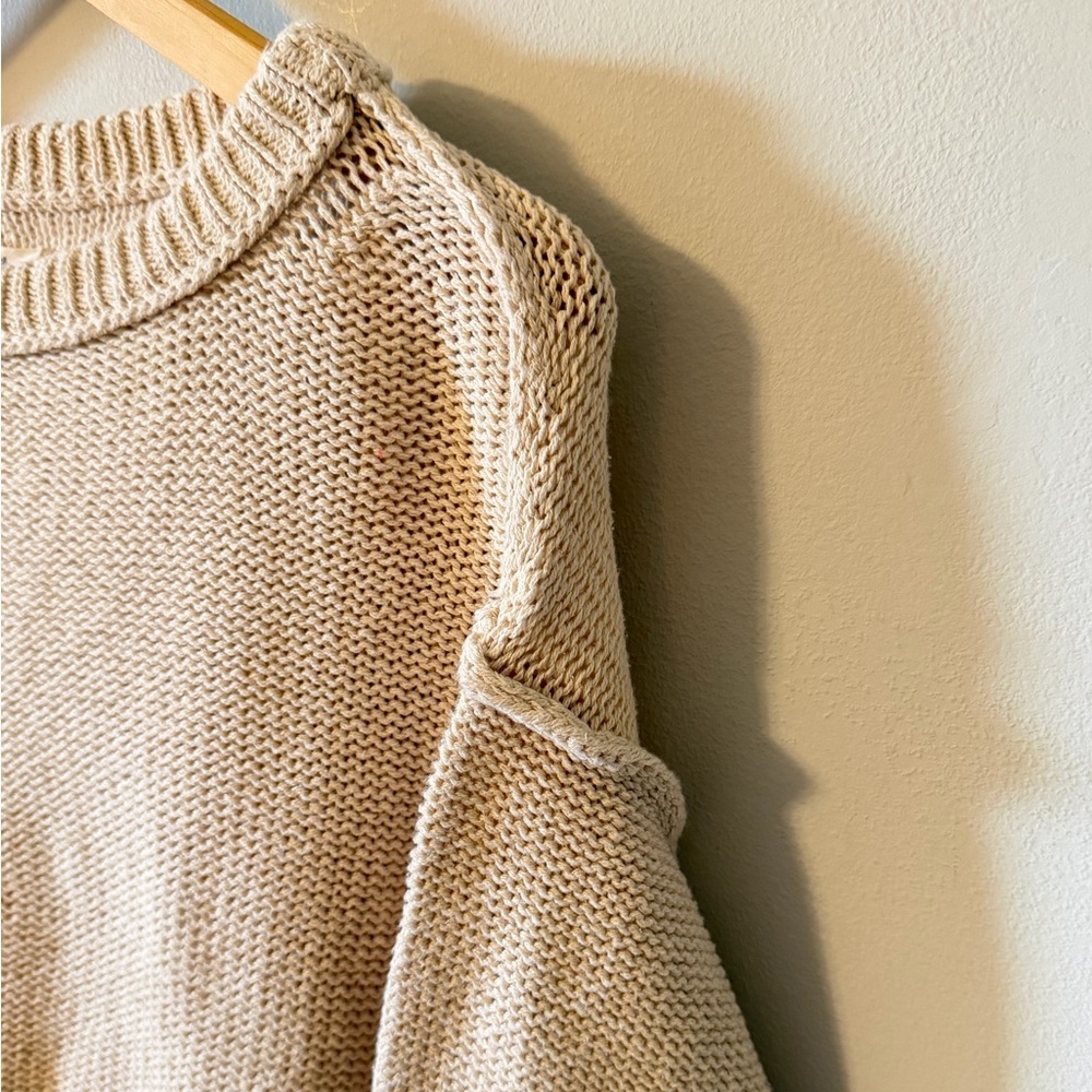 Free People Inside Out Pullover Natural - Picture 6 of 13